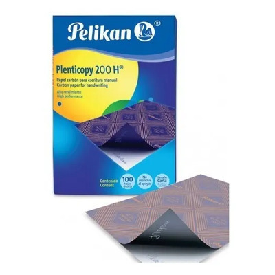 Papel Carbón Pelikan Plenticopy Azul 100 Hojas Tamaño Carta | Envío gratis