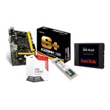 Kit A6 9500 Am4 + Mb Biostar A320mh +  Ssd 120 Gb