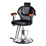 Silla Hidráulica Reclinable Para Barbería Sillón Giratorio