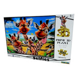 Puzzle Rompecabezas 3d Prime 100 Piezas Selfie Jirafas Selva