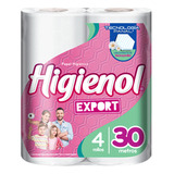 Papel Higienico Higienol Export Panal 30m X 4 Unidades