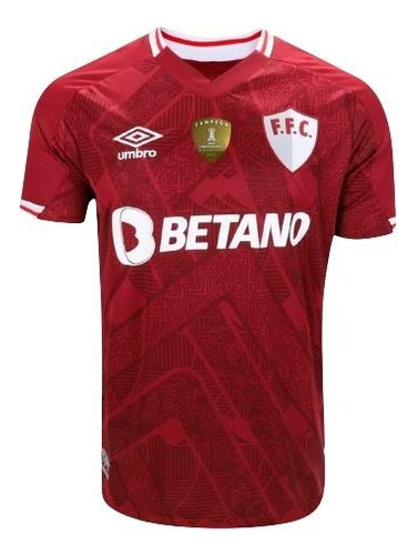Camisa Fluminense Grená Patch Campeão Libertadores 2023