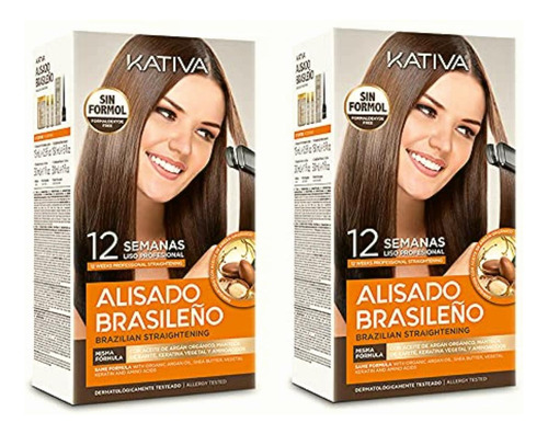 Kativa Kativa Alisado Brasileño 280g 2 Pz