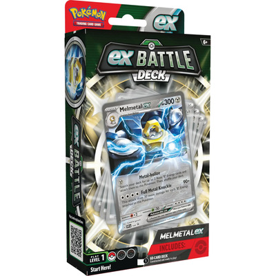 Juego De Cartas Coleccionables Pokemon Melmetal Ex Battle De