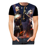 Camiseta Personalizada Preta Arcade Jogos Acao Tiro Ff 01