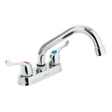 Mezcladora P/lavabo 4'' Maneral Palanca Cuello Tubular 47686