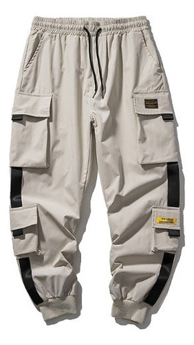 Pantalones Cargo Hip Hop Joggers Harem