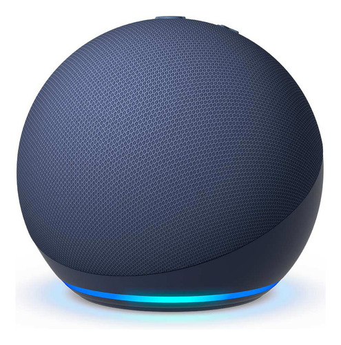 Alexa Echo 5 Geração Dot Com Rotinas Úteis Som Mais Vibrante Cor Azul-marinho