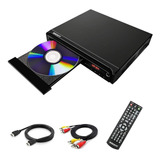 Reproductor De Dvd Wiscent Full Hd 1080p Hdmi Usb Av Mic