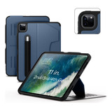 Funda Para iPad Pro 11  2 Y 3 Gen Protectora Delgada Azul