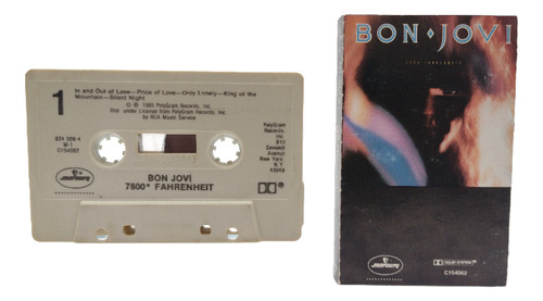 Cassette De Rock - Bon Jovi 