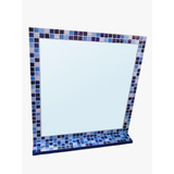 Espejo Venecitas 50x60 +estante Diseño Y Decoracion Baño