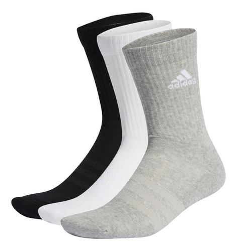 Kit Meia adidas Cano Alto 3 Pares Performance Original