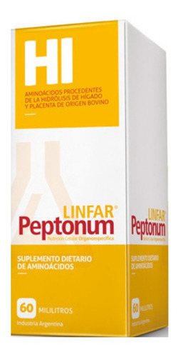 Linfar Peptonum Hi Hepatotrófica En Gotas