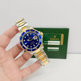 Rolex Submariner Date Ouro & Aço Pre-ceramic 40mm