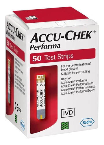 Tiras Accucheck Performa 50 Unidades