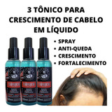 Kit Tratamento Capilar 3 Loção Anti Caspa,seborreia Alopecia