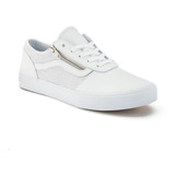 Vans Milton Zip Perf Leather White Vn0a2xsjdj7