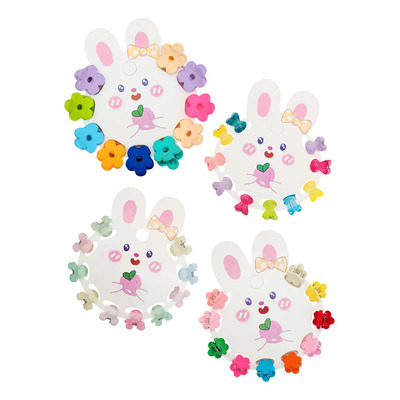40pz Mini Pinzas Piojitos Broche Accesorio Cabello Niña Bebe Color Ab