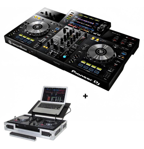 Controlador Xdjrx2 + Hard Case Com Plataforma Removível 