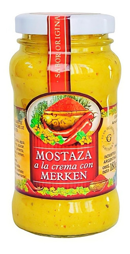 Mostaza Con Merken Picante Granjas Patagónicas X 3 Unidades