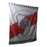 Cortina Baño Tela Impermeable Afa- Club River Plate