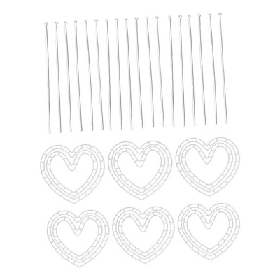 Marco Para Hacer Coronas Florales, 6x Corazón Pequeño
