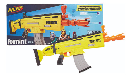 Pistola Nerf Fortnite Ar-l Hasbro