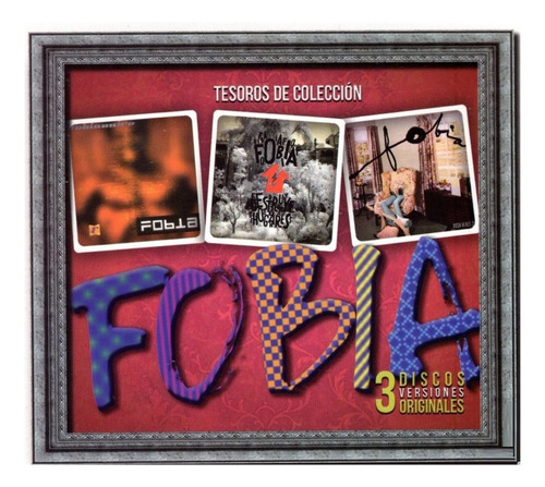 Fobia Tesoros De Coleccion Box / 3 Discos Cd