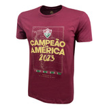 T-shirt Fluminense Campeão Da América Grená
