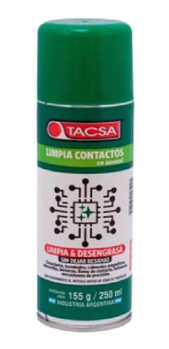 Limpia Contactos En Aerosol Tacsa 250ml 155g - Stg