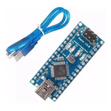 10 X Compatível Arduino Nano V3.0 Avr Atmega328 P-au/ Com Ca