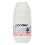 Desodorante Babaria Sensitive Roll-on 50ml Fragancia Invisible