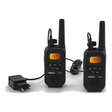 Kit Rádio Comunicador Walkie-talkie Rc 4002 Intelbras