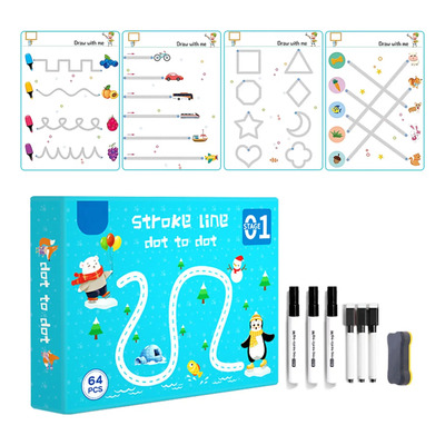 Cuaderno Para Niños Pequeños Con Bolígrafo Borrable Y Goma D