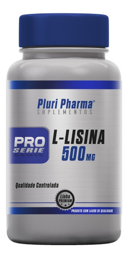 L-lisina 500mg 30 Cápsulas