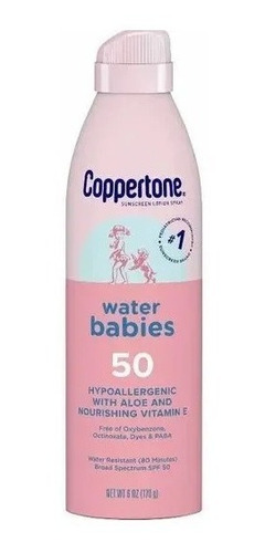 Protetor Solar Spray Coppertone Water Babies Fps 50