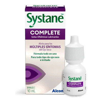 Systane complete gotas oftálmicas 10 mL - Alcon | Meses sin interés