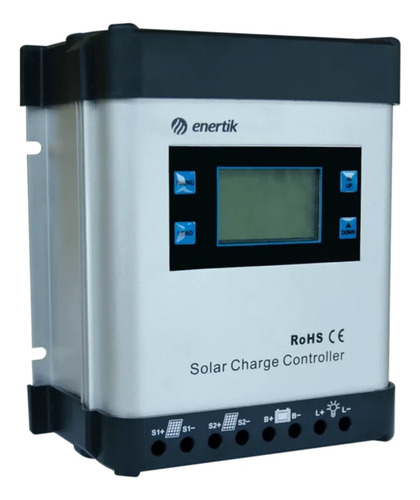 Regulador De Carga Panel Solar 60a Pwm 24v 48v Enertik