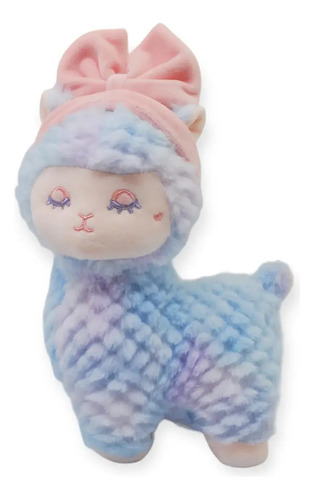 Borrego Tye Dye Mediano Peluche Suave Afelpado Kawaii 25cm