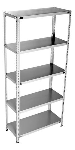 Estante O Rack Acero Galvanizado 90x45x200 5 Bandejas Armado