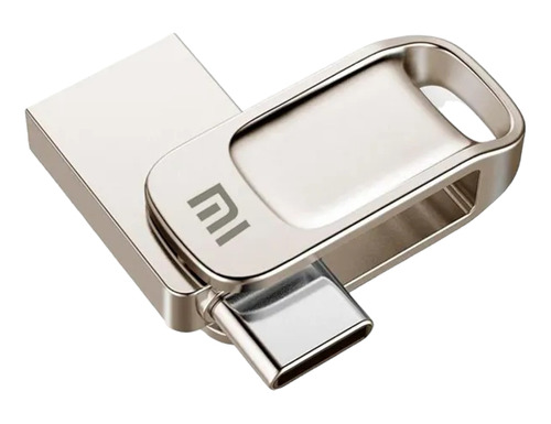 Memoria Usb 1 Tb 3.1 Xiaomi Dual Llavero Metal Liso  Nuevo 