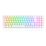 Teclado Ashe Pro Rgb Brown Redragon K626p-kbs-w Branco