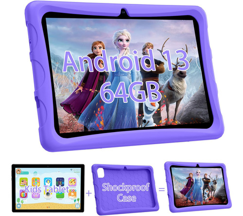 Tab Android 13 Tablet Tablet Para Niños De 10 Pulgadas (2+4)