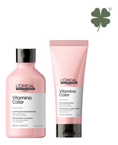Loreal Profesional Shampoo+acondicionador Vitamino Color