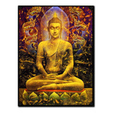 #142 - Cuadro Vintage 30 X 40 - Budha - Yoga - No Chapa