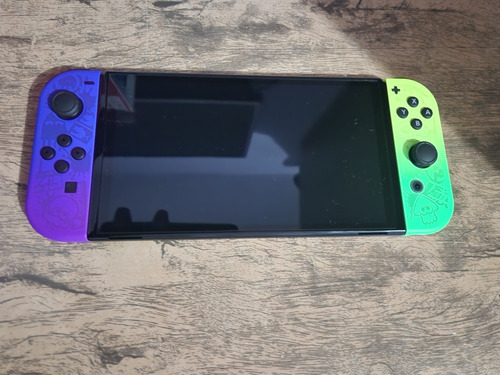 Nintendo Switch Oled Só Tablet Com Joy Cons Leia Descrição 