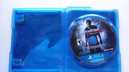 Uncharted 4 A Thief's End Exclusivo Ps4 Fisico Usado