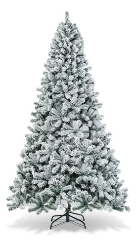 Árvore De Natal Nevada 210cm 1000 Galhos Luxo Formosinha