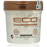 Gel Eco Estilo Coco - Brillo Y Hidratación - 16 Oz